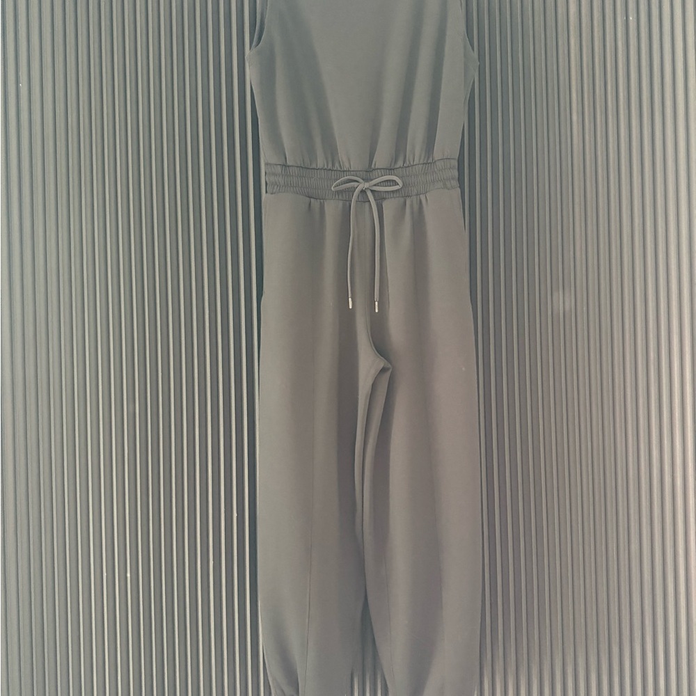 Abercrombie & Fitch Olive Jumpsuit